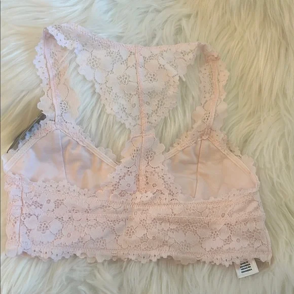 Girls' Art Class Pink Lace Bralette - Picture 5 of 6